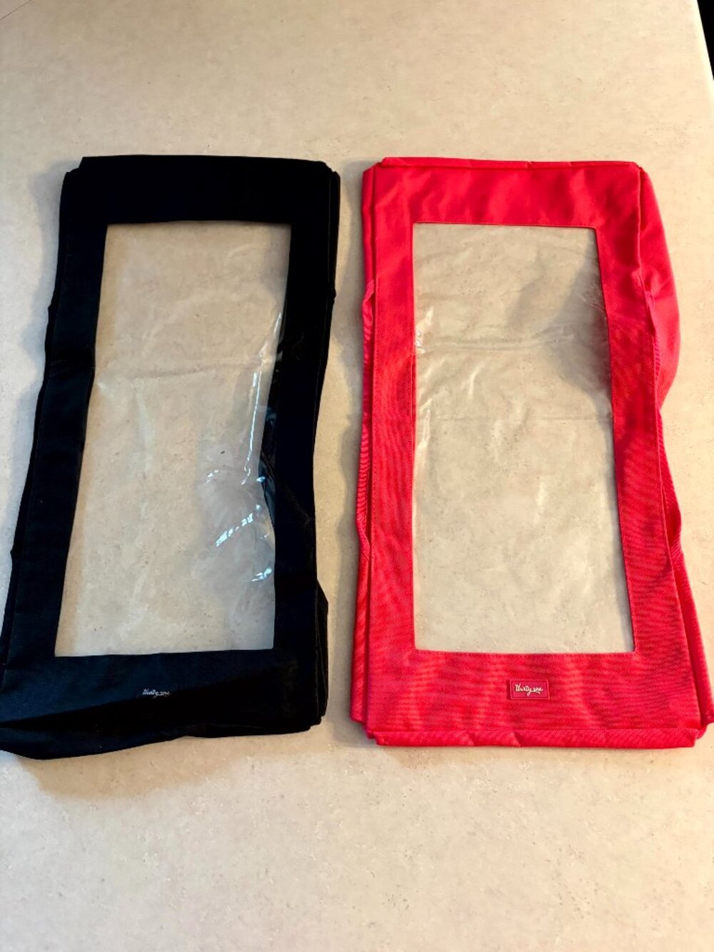 Thirty One Top a Top Set of 2 New in Bag Black and Pink